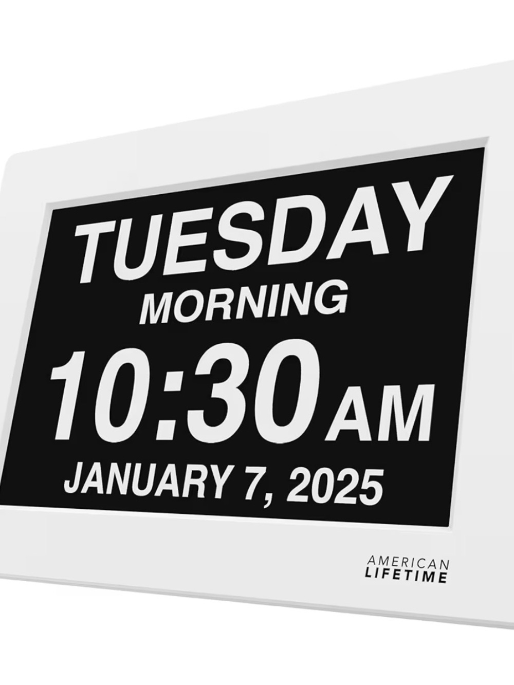 Black & White Wall Calendar Display